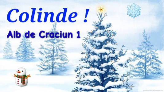 Alb de Craciun - Colinde