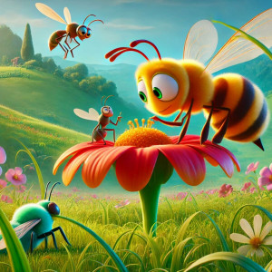 Portativ Kids - Albina, Tantarul Si Musca, Fabula Pentru Copii (2024)