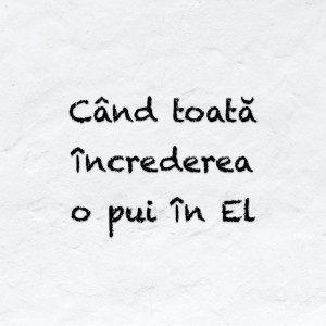 Daniel Spoială - Când Toată Încrederea O Pui În El (2021)