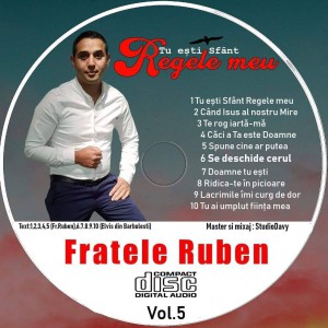 Fratele Ruben - Tu Ești sfânt Regele meu Vol.5 (2018)