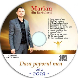 Marian din Barbulesti - Dacă Poporul Meu Vol. 2 (2019)