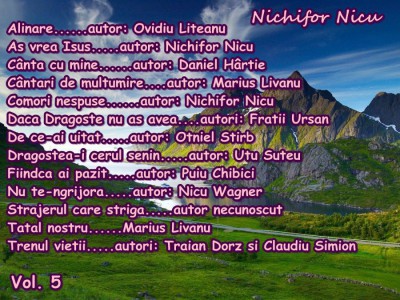 Nichifor Nicu - Străjerul care strigă Vol.5 (2017)