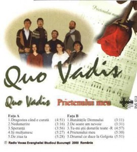 Quo Vadis - Prietenului Meu (Iulie 2000)
